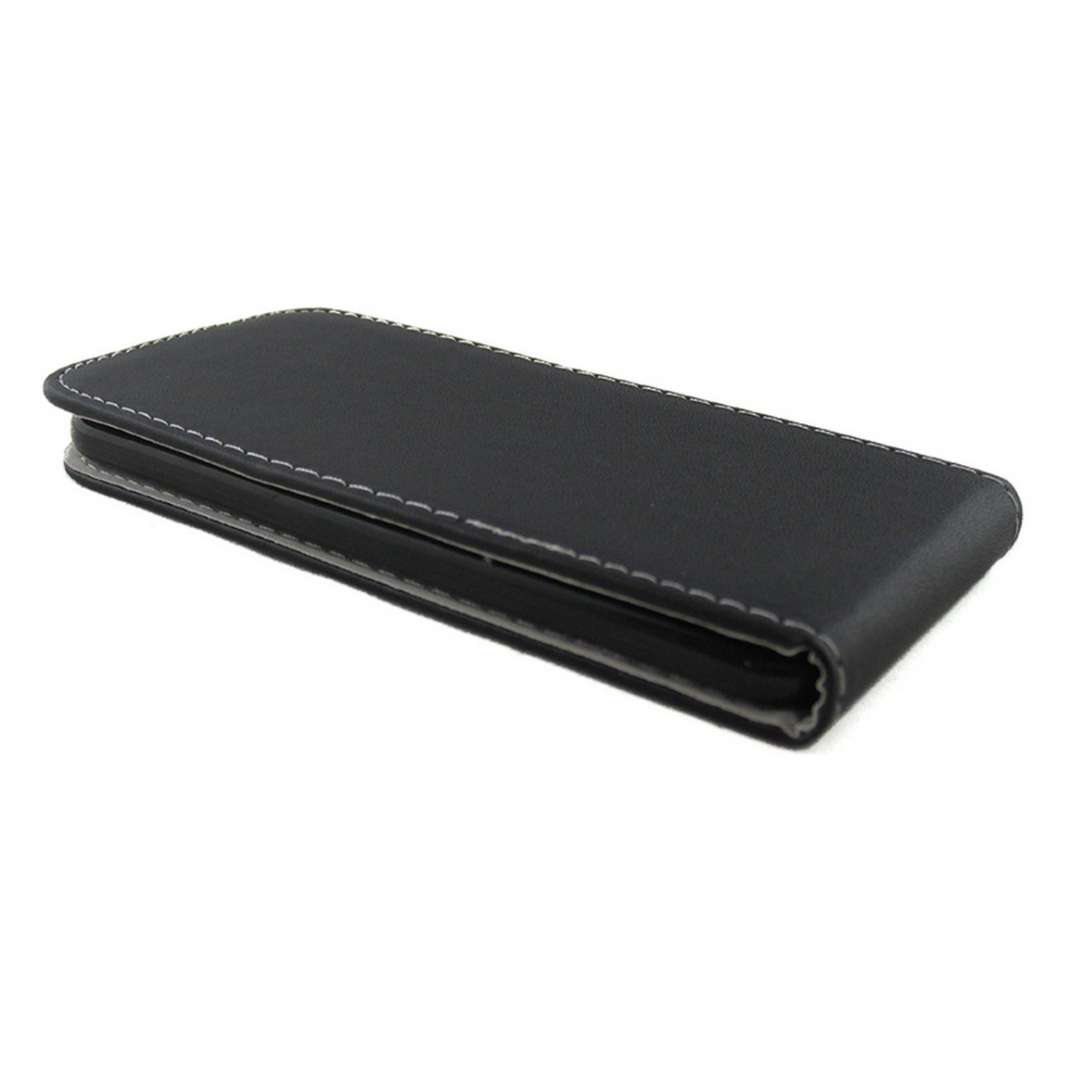 Funda Piel Premium Ultra-Slim Zte Blade V6 Negra