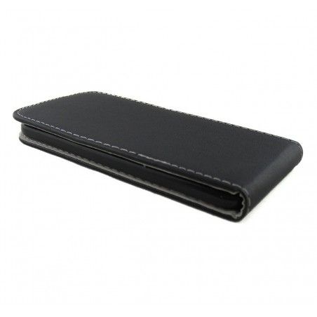 Funda Piel Premium Ultra-Slim Zte Blade V6 Negra
