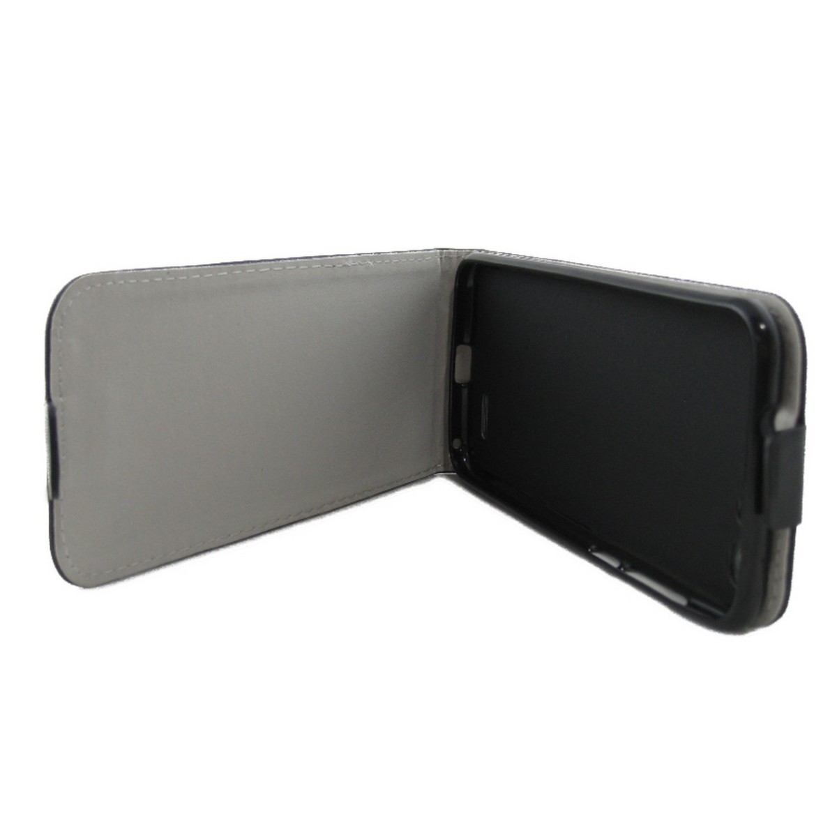 Funda Piel Premium Ultra-Slim Zte Blade V6 Negra