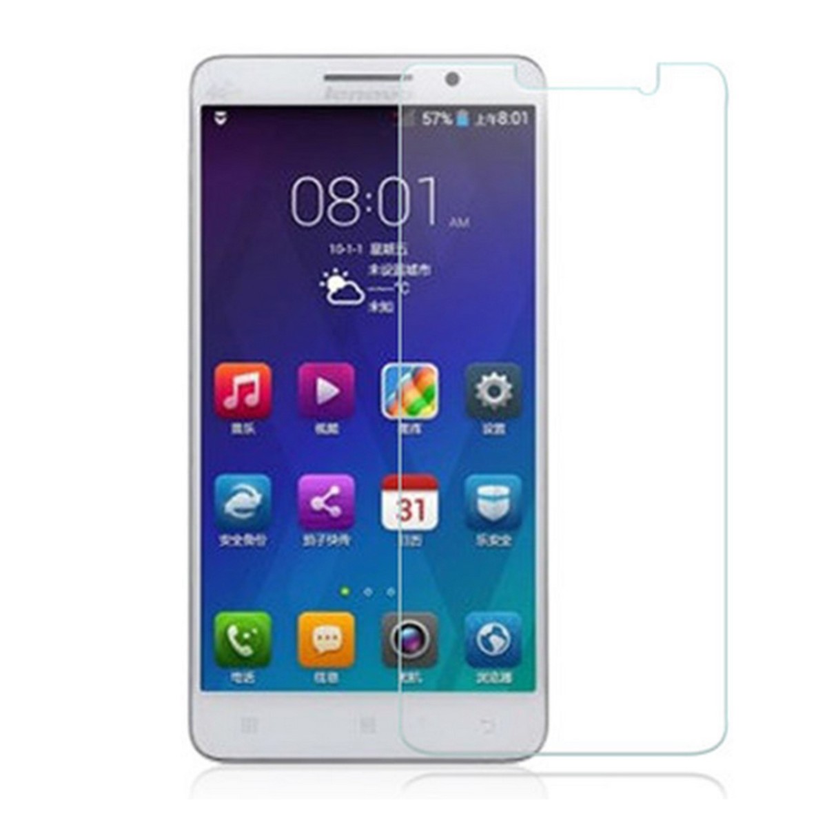 Protector Pantalla Cristal Templado para Lenovo A616 Vidrio
