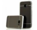 Funda Gel Tpu Efecto Espejo Gris para Samsung Galaxy S7 Edge