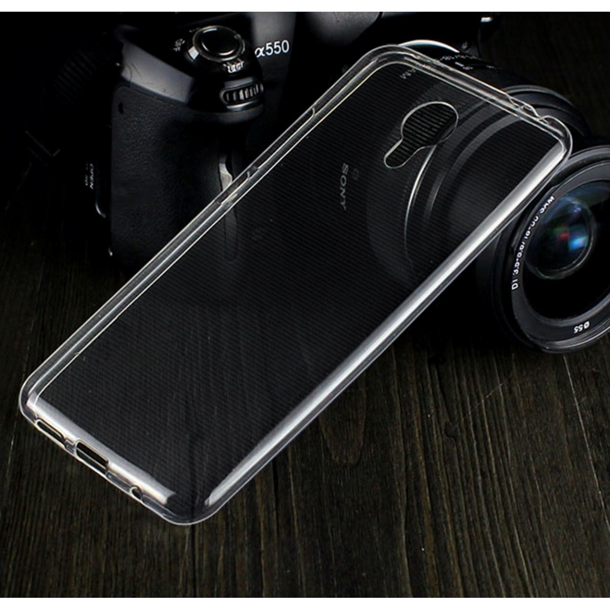 Funda Gel Tpu Fina Ultra-Thin 0,3mm Transparente para Meizu M3 Note