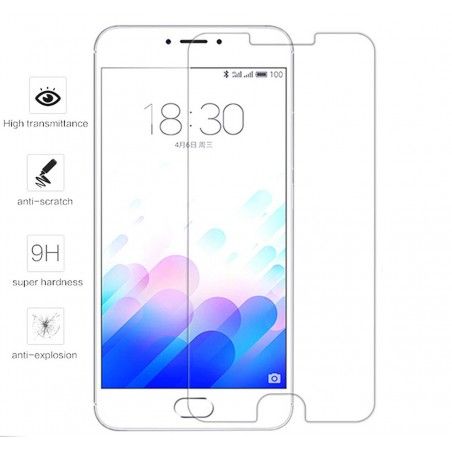 Protector Pantalla Cristal Templado para Meizu M3 Note Vidrio