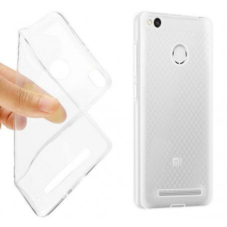 Funda Gel Tpu Fina Ultra-Thin 0,3mm Transparente para Xiaomi Redmi 3S / 3x / 3 Pro