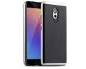 Funda Tipo Neo Hybrid (Pc+Tpu) Negra / Plata para Meizu Pro 6