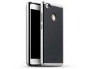 Funda Tipo Neo Hybrid (Pc+Tpu) Negra / Plata para Xiaomi Mi 4S