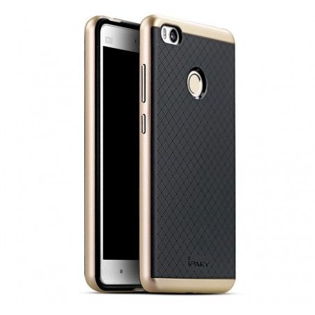Funda Tipo Neo Hybrid (Pc+Tpu) Negra / Dorada para Xiaomi Mi 4S