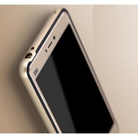 Funda Tipo Neo Hybrid (Pc+Tpu) Negra / Dorada para Xiaomi Mi 4S