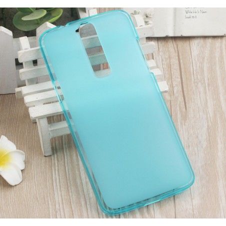 Funda Gel Tpu Zte Axon Mini Color Azul