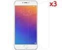 3x Protector Pantalla Ultra-Transparente para Meizu Pro 6