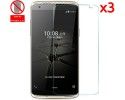3x Protector Pantalla Mate Antihuellas (Anti-Glare) para Zte Axon Mini