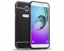 Funda Bumper Negra Aluminio + Tapa Trasera para Samsung Galaxy A5 (2016)