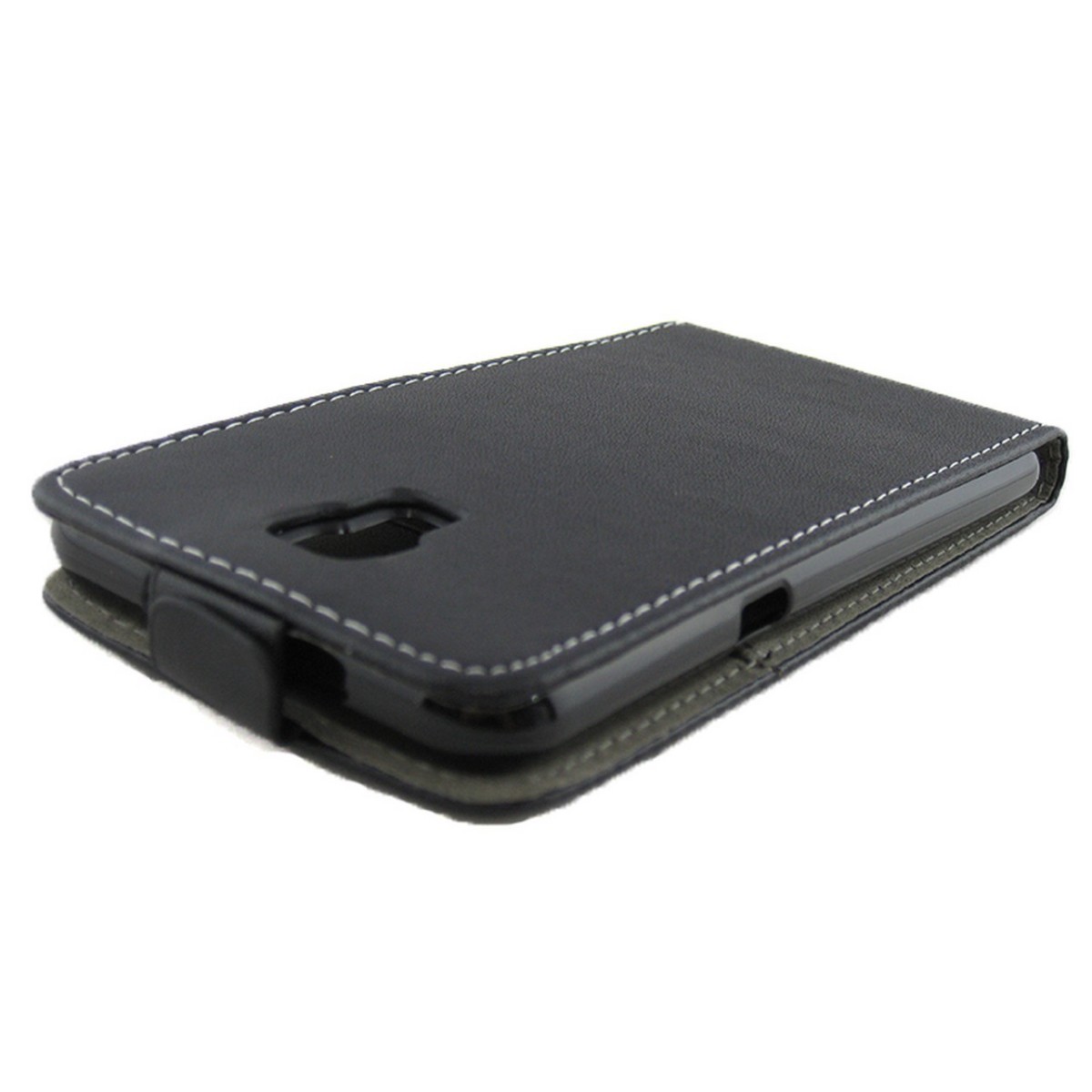 Funda Piel Premium Ultra-Slim Lg X Screen Negra