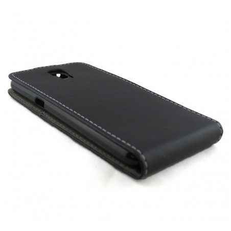 Funda Piel Premium Ultra-Slim Lg X Screen Negra