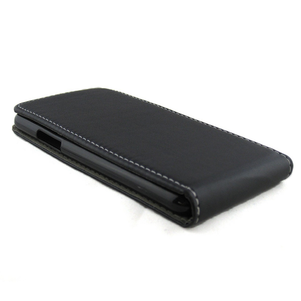 Funda Piel Premium Ultra-Slim Lg X Screen Negra