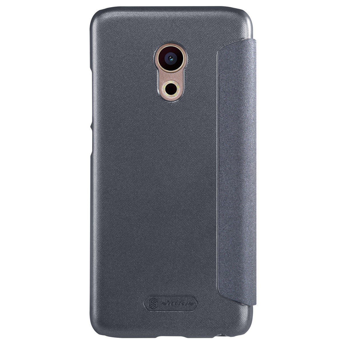 Funda Flip Nillkin Modelo Sparkle para Meizu Pro 6  Color Negra