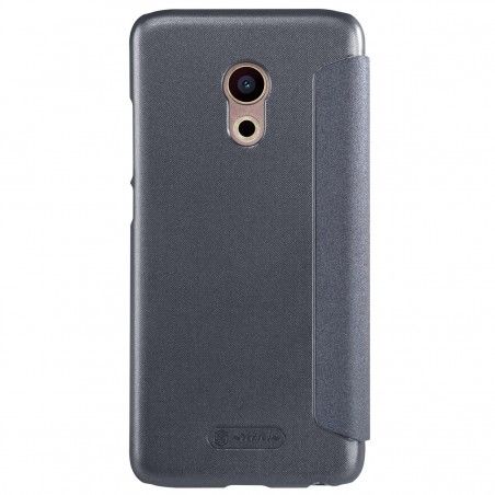 Funda Flip Nillkin Modelo Sparkle para Meizu Pro 6  Color Negra
