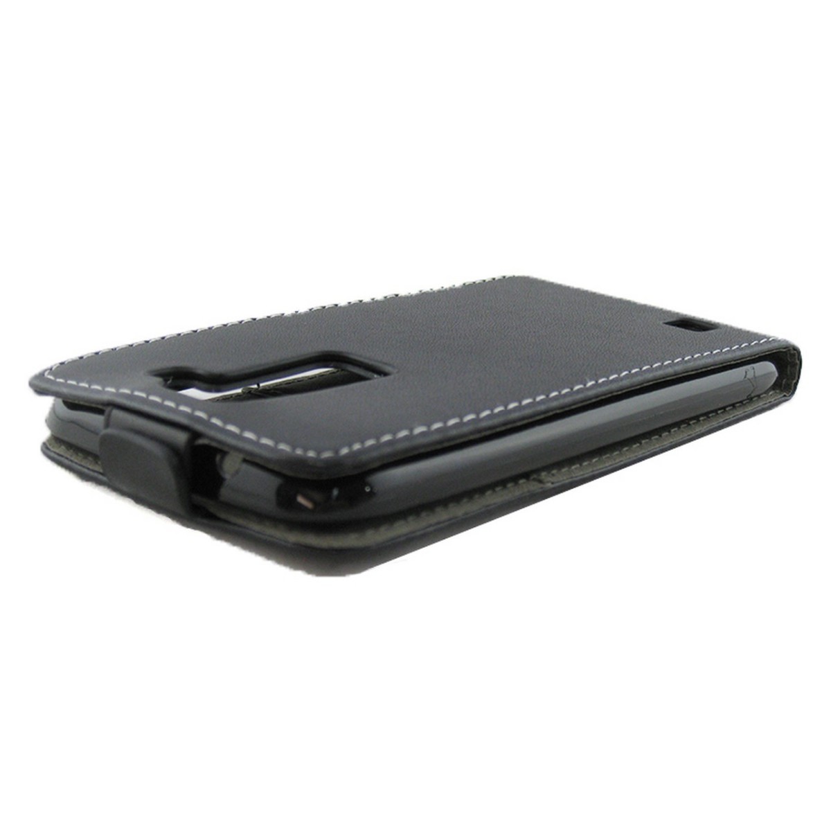 Funda Piel Premium Ultra-Slim Lg K8 Negra