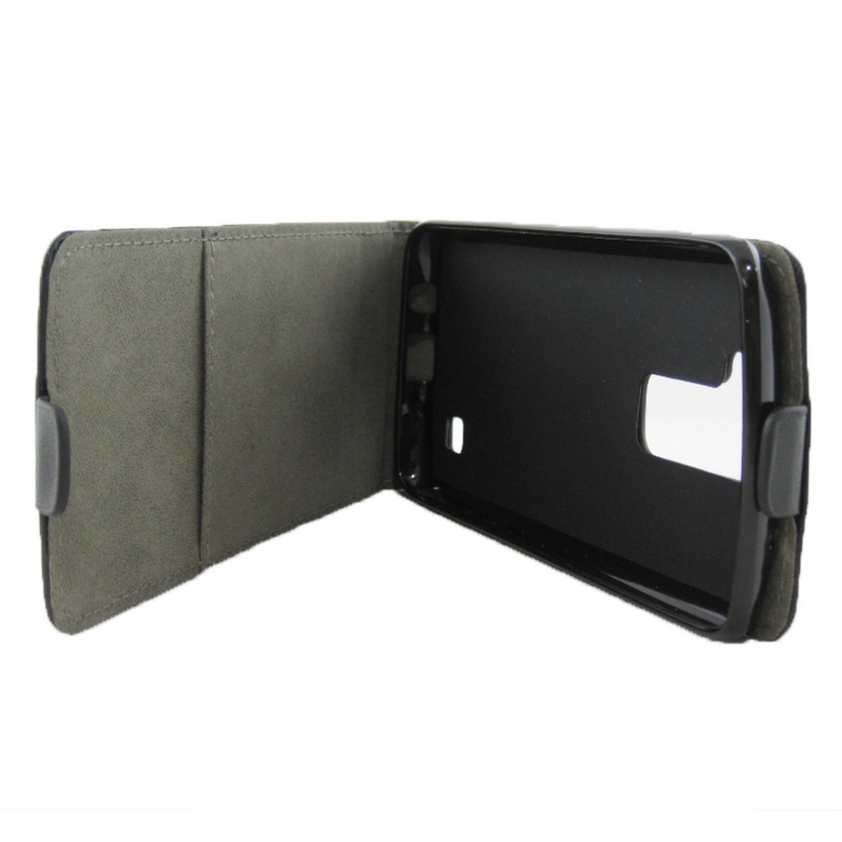 Funda Piel Premium Ultra-Slim Lg K8 Negra
