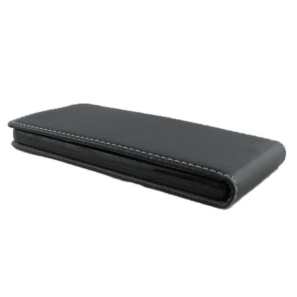 Funda Piel Premium Ultra-Slim Bq Aquaris X5 Negra