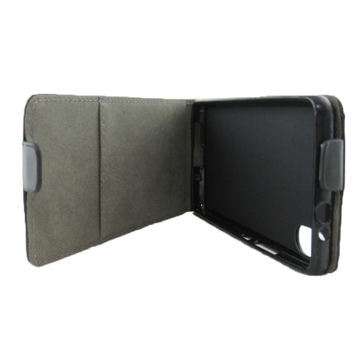 Funda Piel Premium Ultra-Slim Bq Aquaris X5 Negra