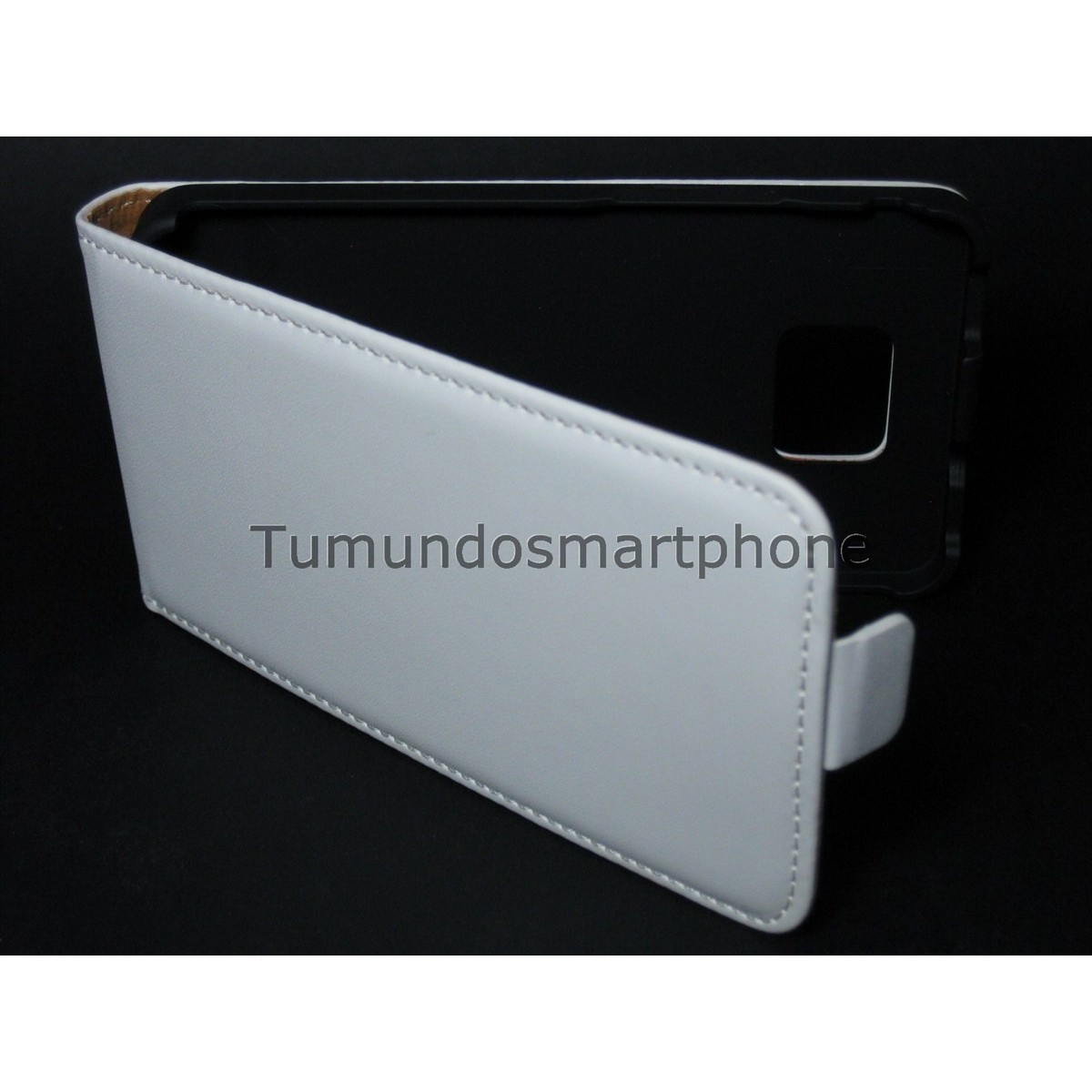 Funda Piel Premium Ultra-Slim Samsung Galaxy S2 I9100 Blanca