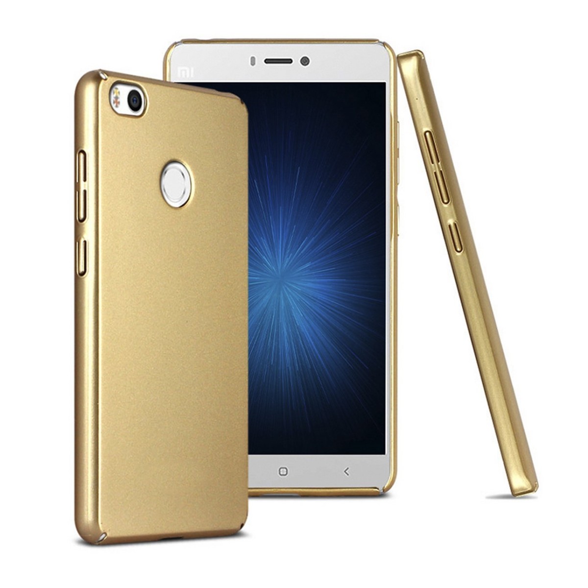 Carcasa Funda Dura Completa Dorada para Xiaomi Mi 4S