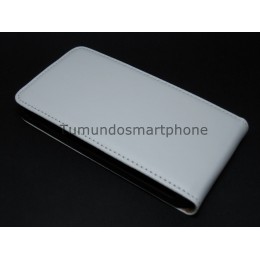 Funda Piel Premium Ultra-Slim Samsung Galaxy S2 I9100 Blanca 2
