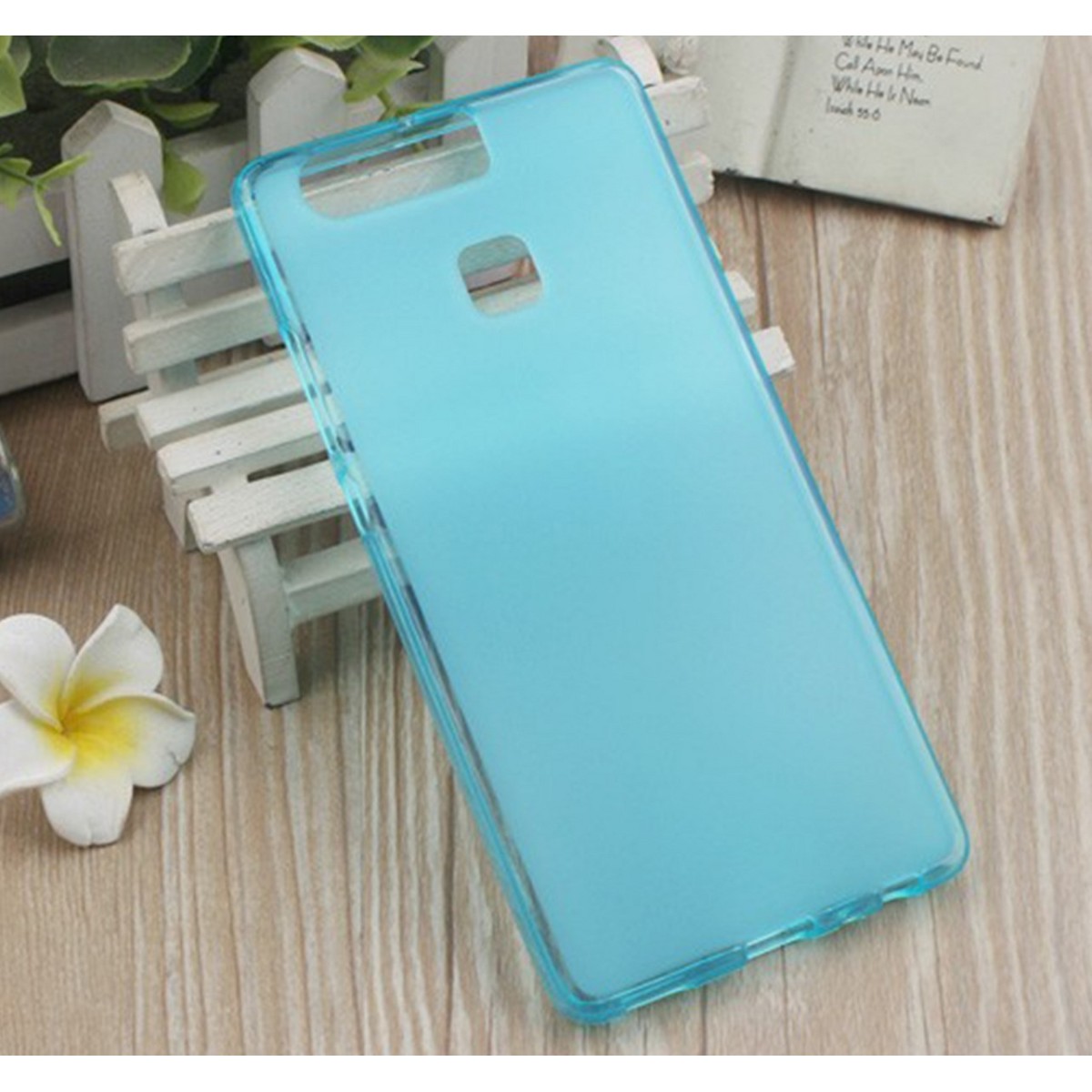 Funda Gel Tpu Huawei P9  Color Azul