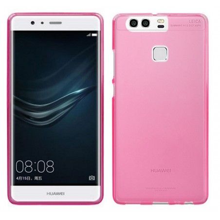 Funda Gel Tpu Huawei P9 Color Rosa