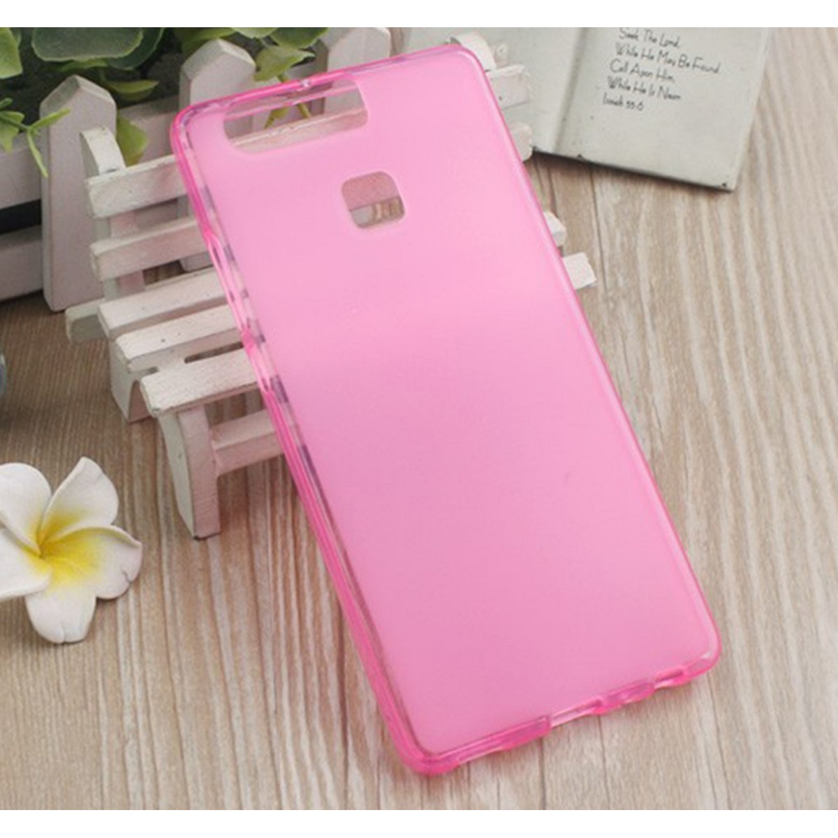 Funda Gel Tpu Huawei P9 Color Rosa