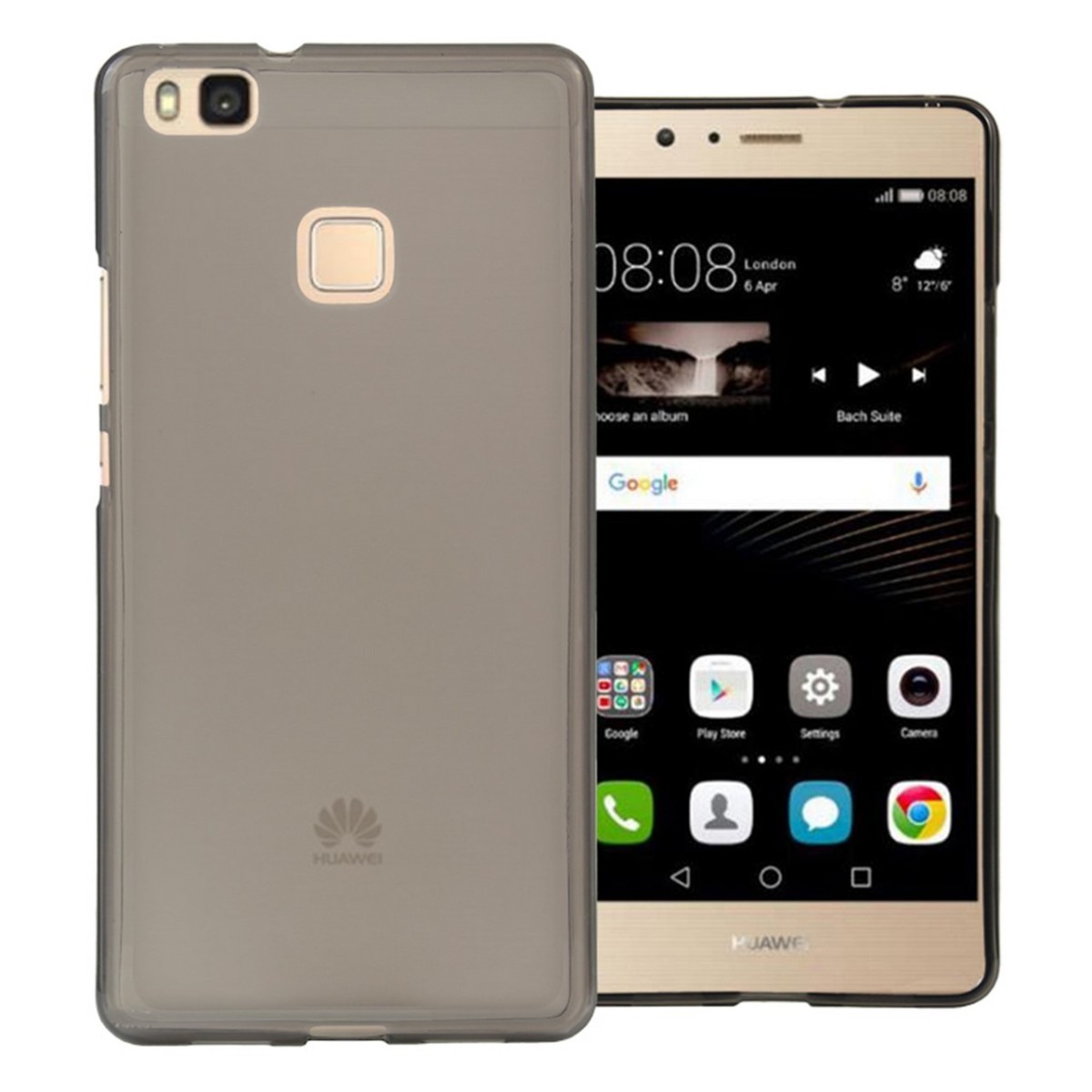 Funda Gel Tpu Huawei P9 Lite Color Negra