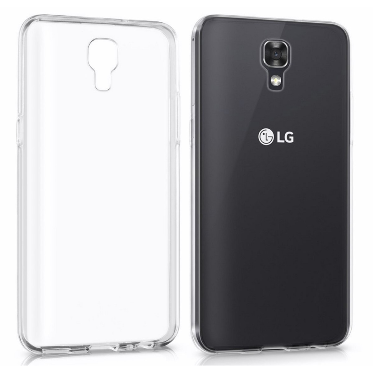 Funda Gel Tpu Fina Ultra-Thin 0,3mm Transparente para Lg X Screen