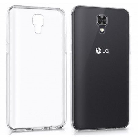 Funda Gel Tpu Fina Ultra-Thin 0,3mm Transparente para Lg X Screen