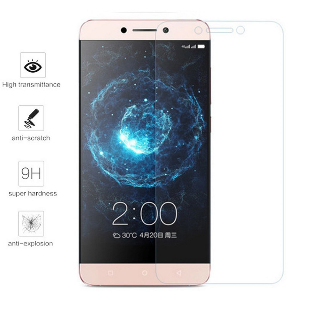 Protector Pantalla Cristal Templado para Letv Le2 / Le2 Pro Vidrio