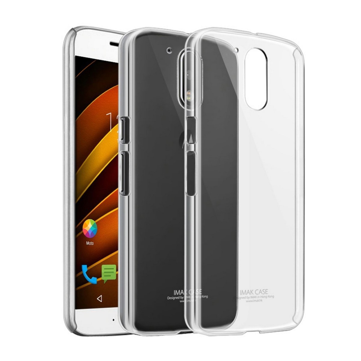 Carcasa Funda Dura Transparente Imak para Motorola Moto G4 / G4 Plus