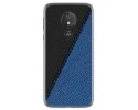 Funda Gel Tpu para Motorola Moto G7 Power diseño Cuero 02 Dibujos