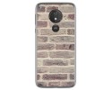 Funda Gel Tpu para Motorola Moto G7 Power diseño Ladrillo 01 Dibujos