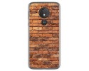 Funda Gel Tpu para Motorola Moto G7 Power diseño Ladrillo 04 Dibujos