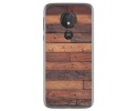 Funda Gel Tpu para Motorola Moto G7 Power diseño Madera 03 Dibujos