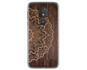 Funda Gel Tpu para Motorola Moto G7 Power diseño Madera 06 Dibujos