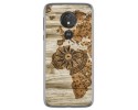 Funda Gel Tpu para Motorola Moto G7 Power diseño Madera 07 Dibujos