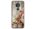 Funda Gel Tpu para Motorola Moto G7 Power diseño Madera 08 Dibujos