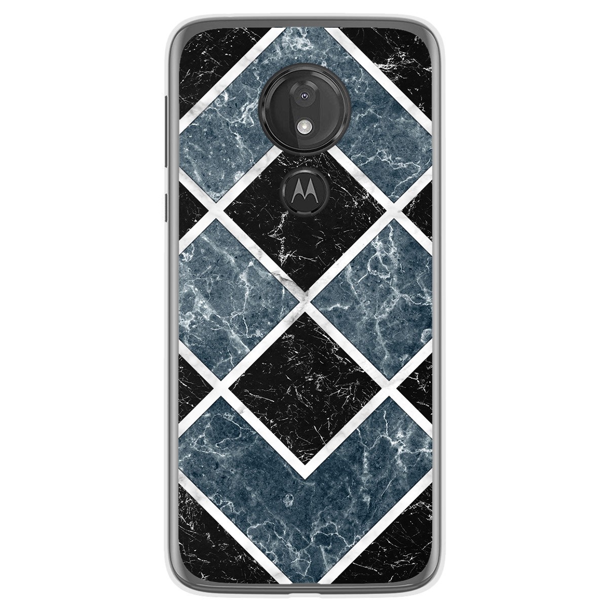 Funda Gel Tpu para Motorola Moto G7 Power diseño Mármol 06 Dibujos