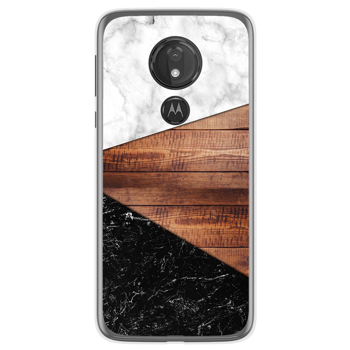 Funda Gel Tpu para Motorola Moto G7 Power diseño Mármol 11 Dibujos