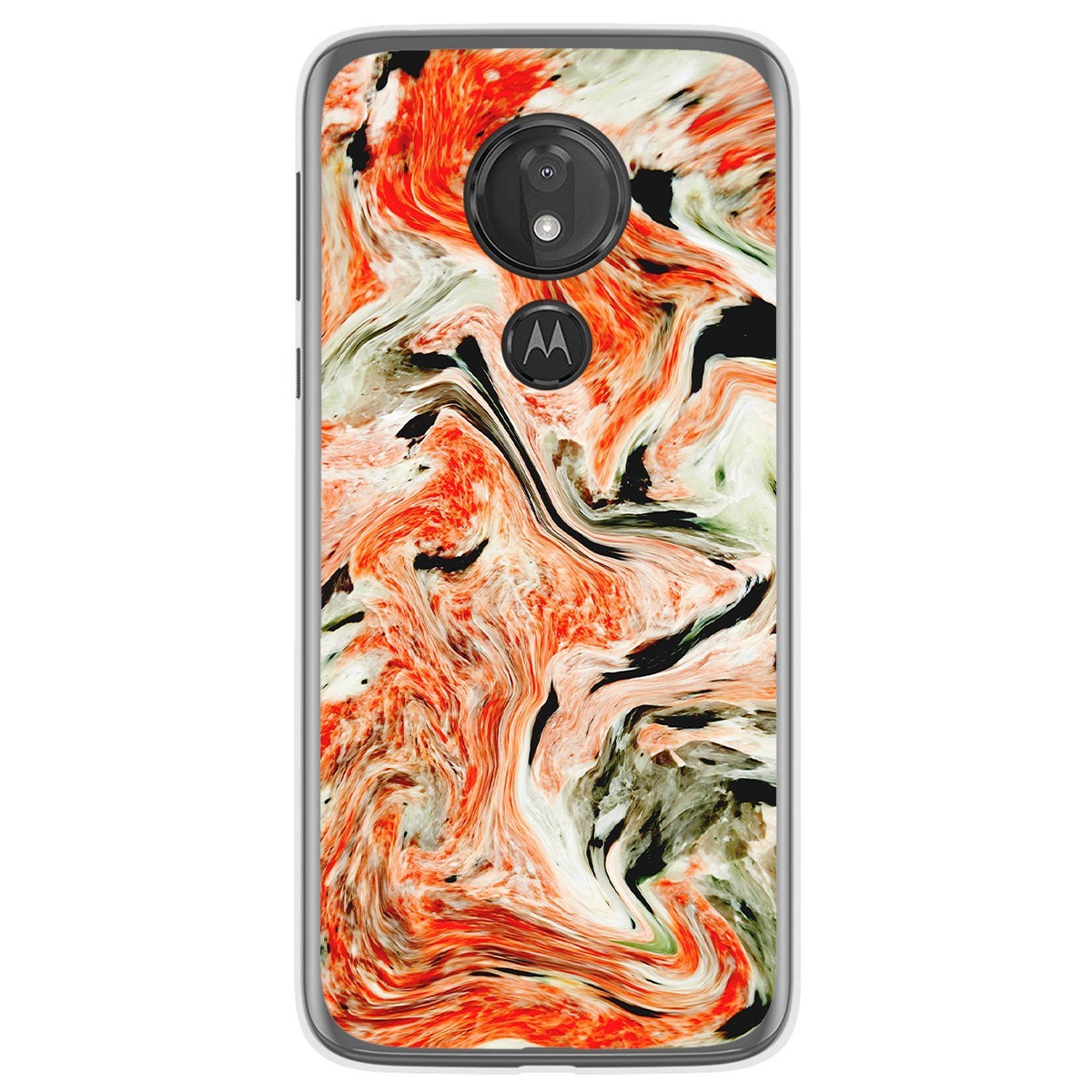 Funda Gel Tpu para Motorola Moto G7 Power diseño Mármol 12 Dibujos