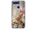 Funda Gel Tpu para Huawei Honor View 20 diseño Madera 08 Dibujos