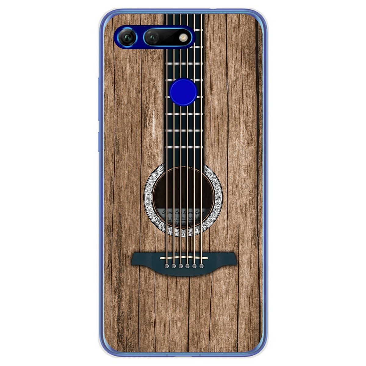 Funda Gel Tpu para Huawei Honor View 20 diseño Madera 11 Dibujos