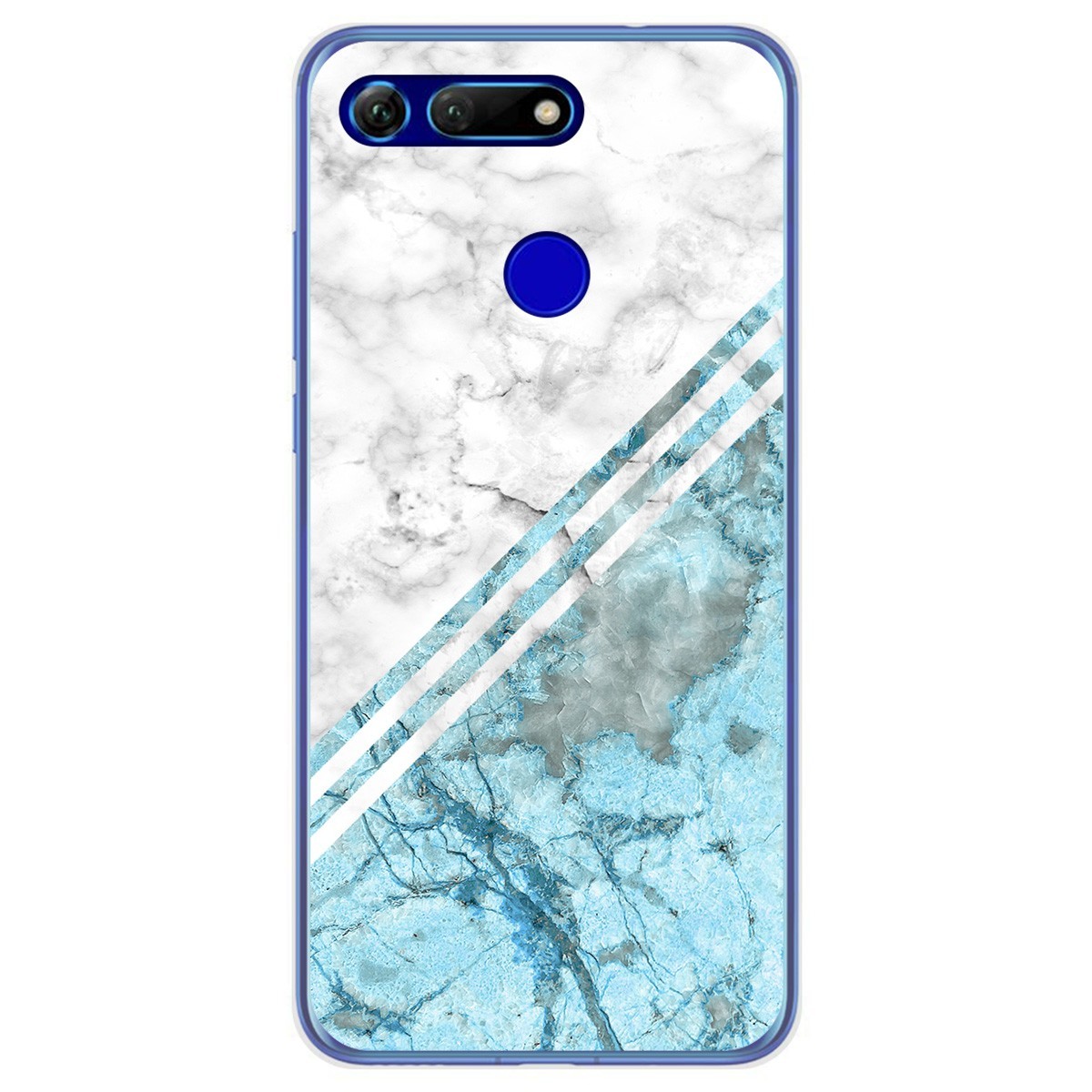 Funda Gel Tpu para Huawei Honor View 20 diseño Mármol 02 Dibujos