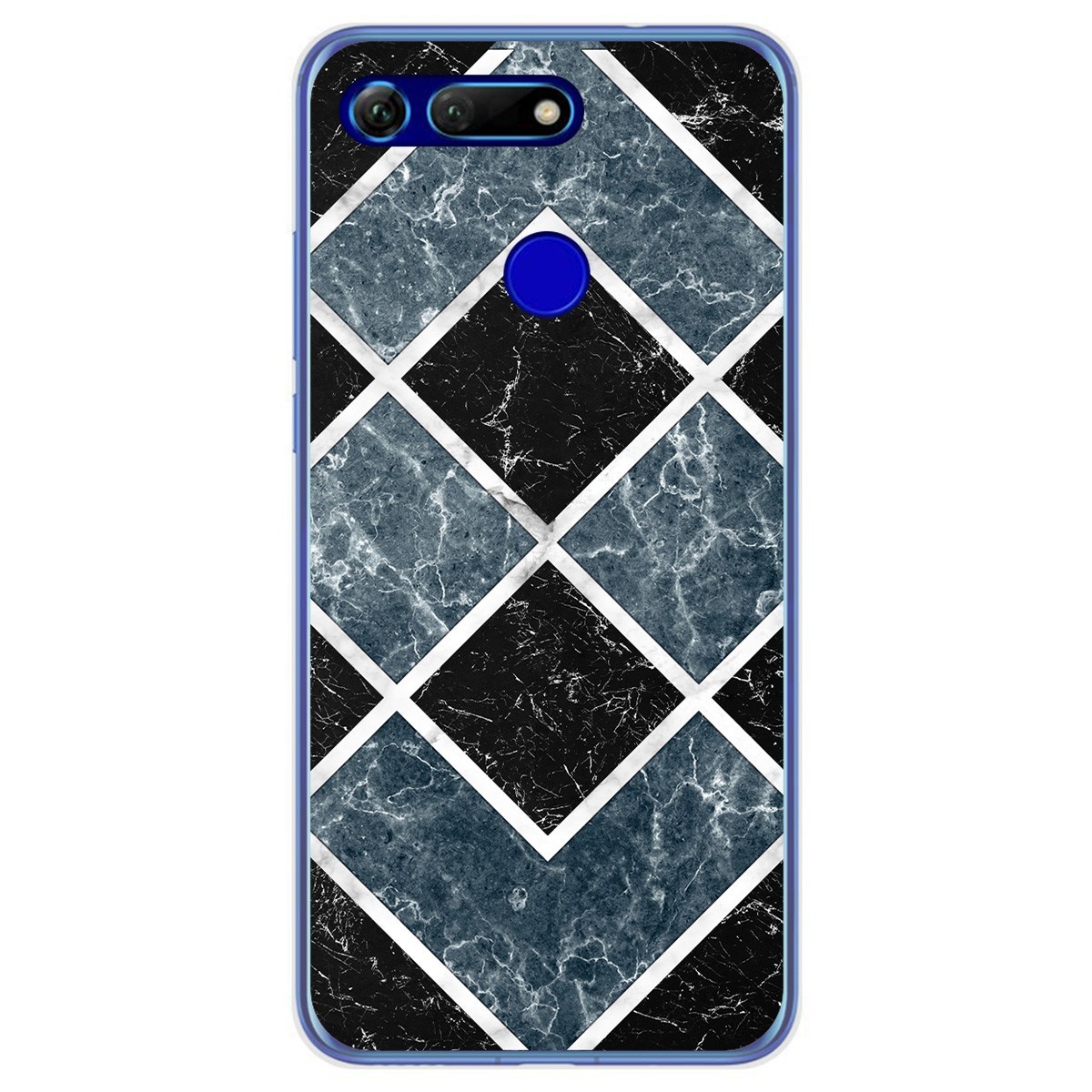 Funda Gel Tpu para Huawei Honor View 20 diseño Mármol 06 Dibujos